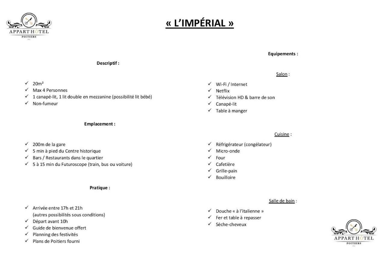 L'imperial * Poitiers
